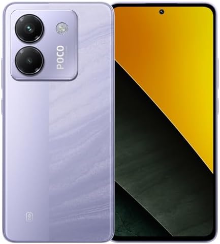 Xiaomi Smartphone POCO M7 Pro 5G 256GB 8GB RAM | Processador Ultra Potente Dimensity 7025 | Tela AMOLED FHD+ 120Hz com Proteção Ocular | Bateria 5110mAh com 45W Turbo Charge (LILÁS, 8+256GB)|B0F2G8WX6Q