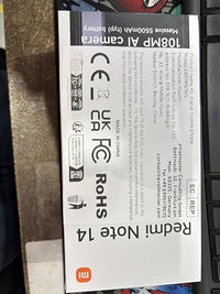 Smartphone Xiaomi Redmi Note 14 5G NFC Midnight Black (Preto) 8GB RAM 256GB ROM|B0DVLDBHMM